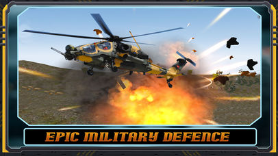 2k17 Helicopter Gunship War vs Jet Shooter game screenshot 3