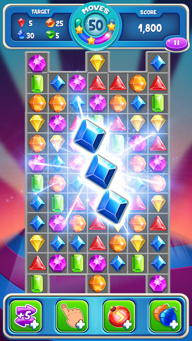 Diamond Crush Puzzle Mania screenshot 3