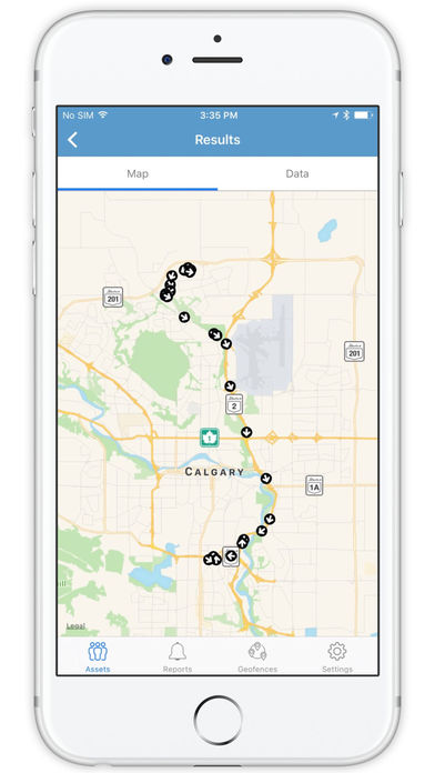 miTrail - GPS screenshot 2