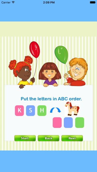 Learning ABC Alphabet Phonics Lite screenshot 2