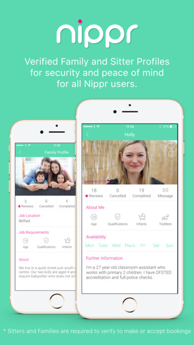 Nippr - Babysitting Made Easy! screenshot 2
