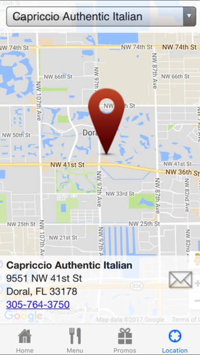 Capriccio Authentic Italian screenshot 3