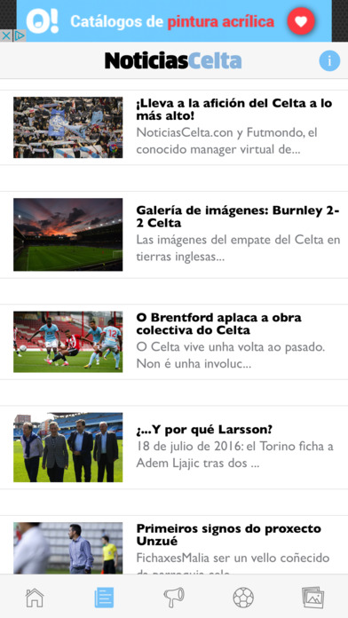NoticiasCelta screenshot 2