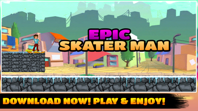 Epic Skater Man 3D screenshot 4