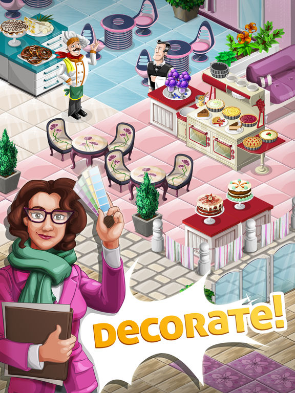 Screenshots of Chef Town: Cooking Simulation for iPad
