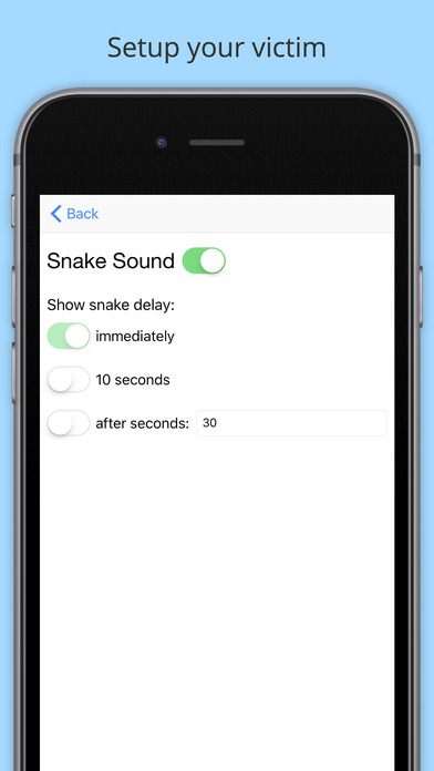 Snake on Screen Prank - Prank your friends screenshot 3