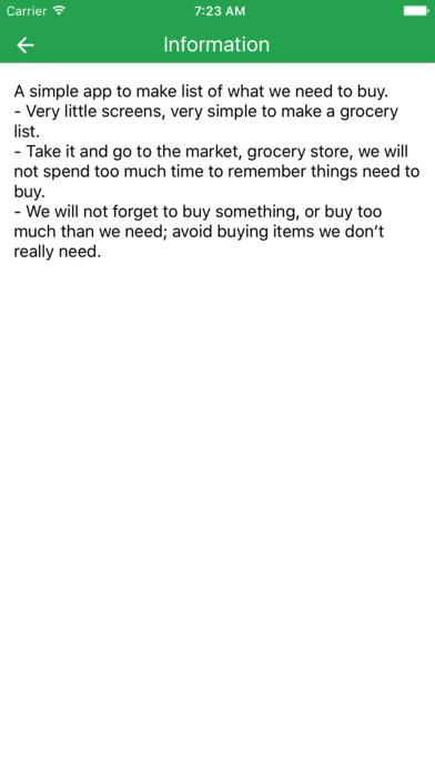 Need to Buy - Grocery List screenshot 4