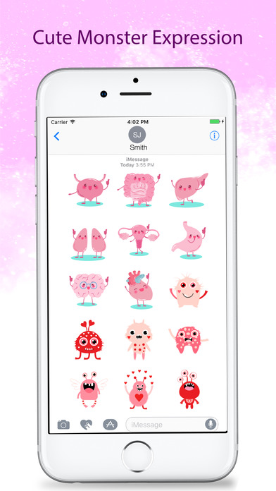 Cute Monsters and Emojis screenshot 2