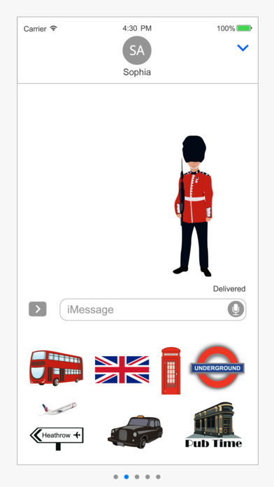 London Sticker Pack: Oxford, Underground, Heathrow screenshot 2