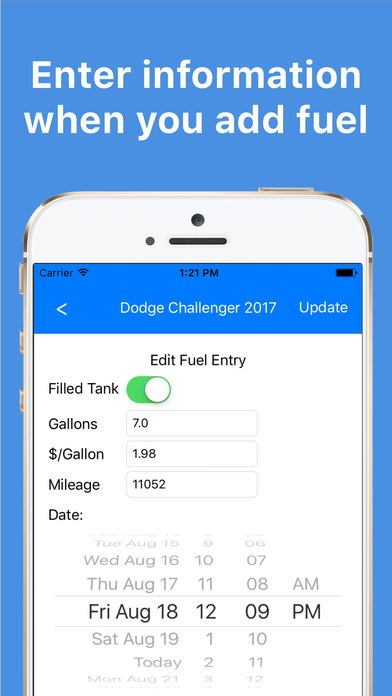 Fuel Calculator - MPG screenshot 3