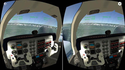 VR Flight Simulator (Ideoservo Games) screenshot 2