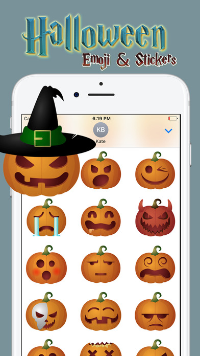Halloween Emoji & Stickers screenshot 2