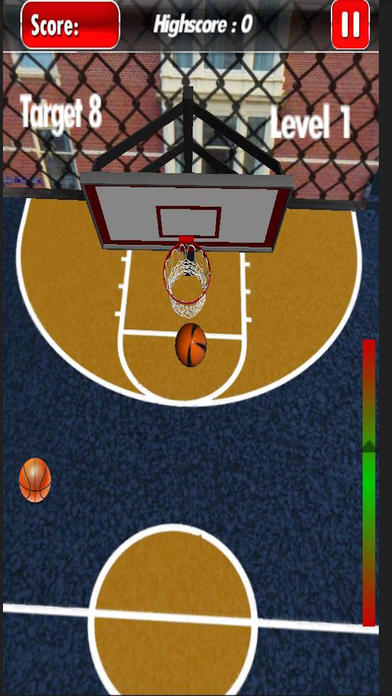 Star BasketBall Challenge 3d screenshot 3
