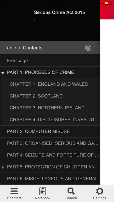 Serious Crime Act 2015 - UK screenshot 2
