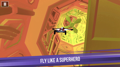 Wingsuit Man 3D screenshot 3