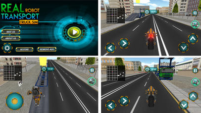 Robot Truck - Bike Transform screenshot 3