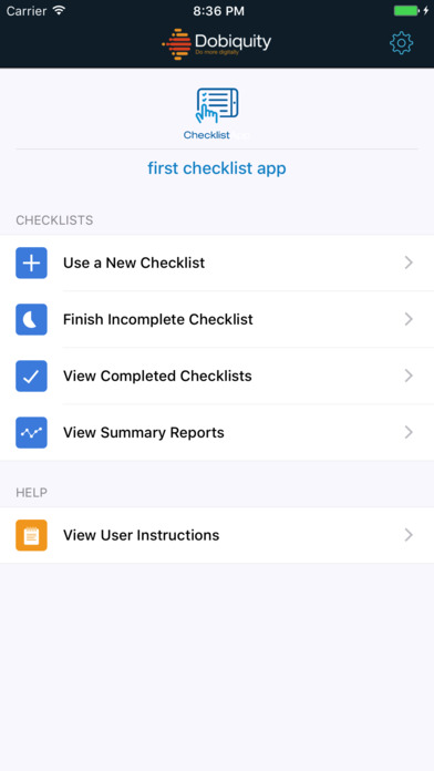 Dobiquity: Checklist App screenshot 2