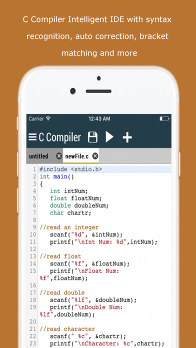 C Compiler screenshot 2