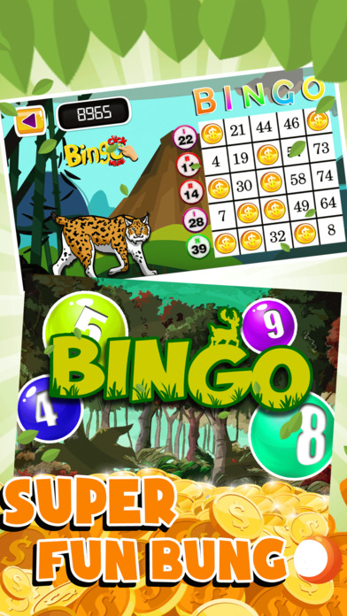 Wild Animal Super Bingo Game screenshot 2