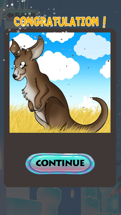 Kangaroos Cartoon Jigsaw Puzzle Games screenshot 4