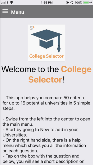 College Selector screenshot 3