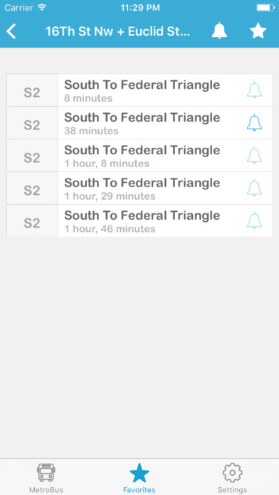 DC Transit: Real-Time info for DC Bus screenshot 4