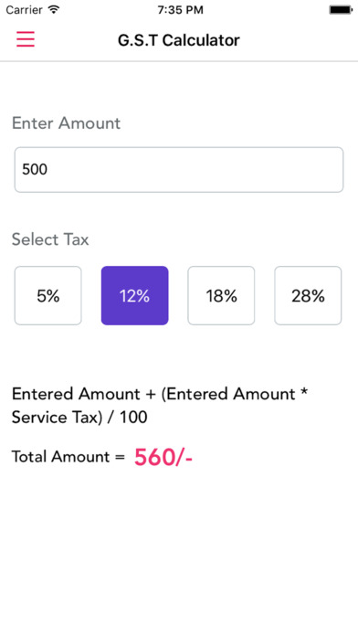 GST - Goods & Service Tax screenshot 3