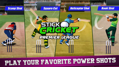 Stick Cricket Premier League Game 3D screenshot 3