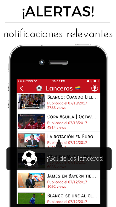 Lanceros - Fútbol de Boyacá, Colombia screenshot 2