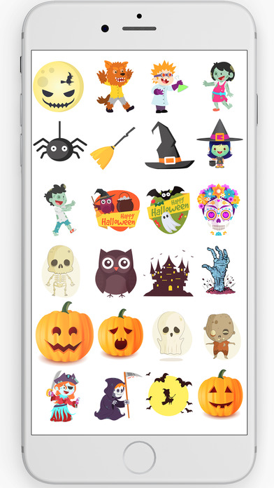 Halloween Stickers - Scary Super Pack screenshot 3