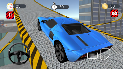 Stunt Car Roof Jumping 3D screenshot 2