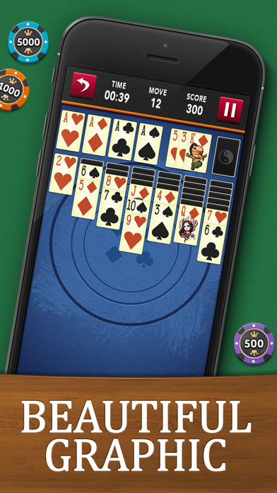 Solitaire Deluxe - Vegas Card Game Collection screenshot 2