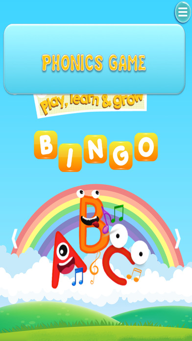 Endless ABC Uppercase Bingo Game screenshot 2