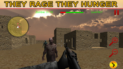 Desert Sniper Range-Zombies Clash at dead zone screenshot 4