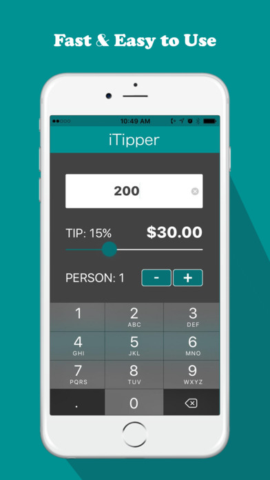 iTipper - Tip Calculator screenshot 2
