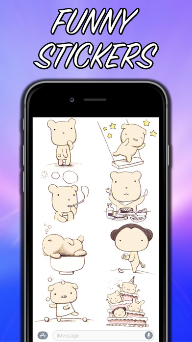 Little Bear - Stickers Pack! screenshot 4