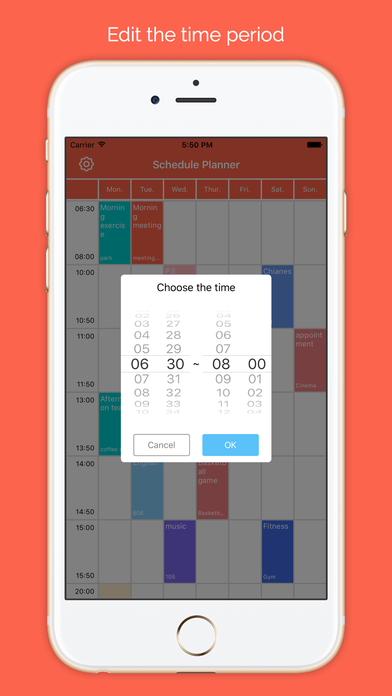 Schedule Planner - Daily Calendar, Class Schedule screenshot 3