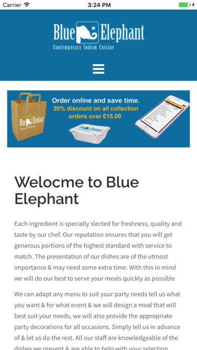 Blue Elephant Telford screenshot 3