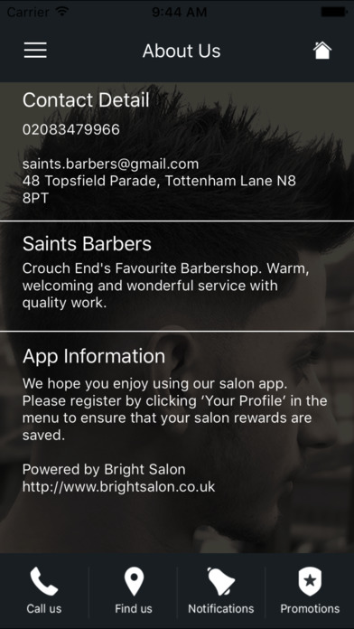 Saints Barbers screenshot 2