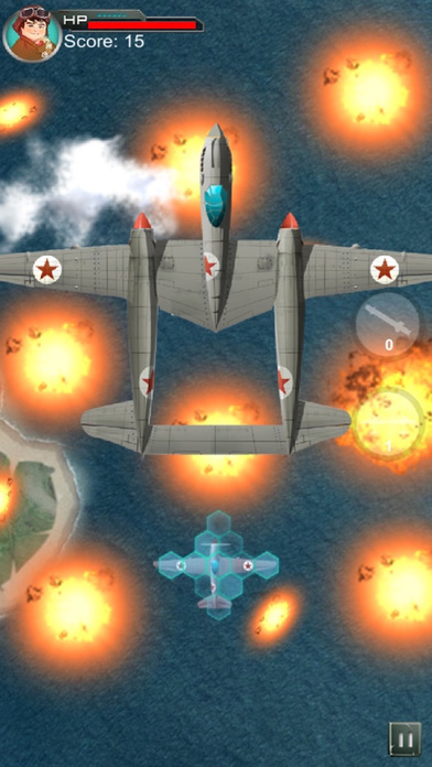 Sky Warrior Plane War screenshot 2