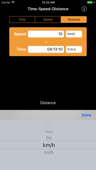 Time Speed Distance screenshot 4
