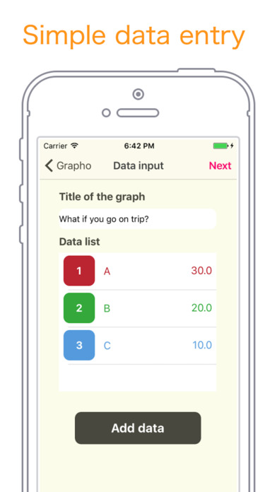Create graph images -GraPho- screenshot 4