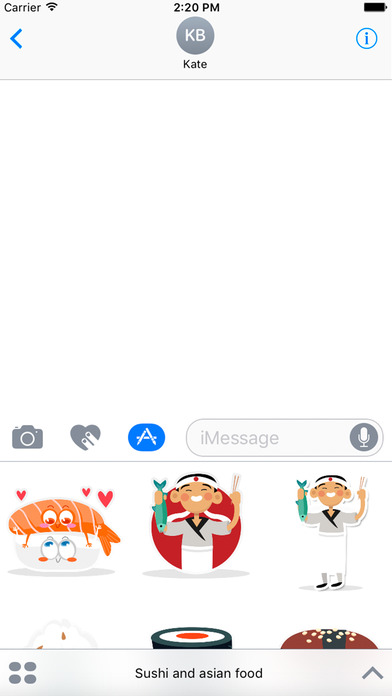 Sushi and Asian Food Lovers Stickers screenshot 3