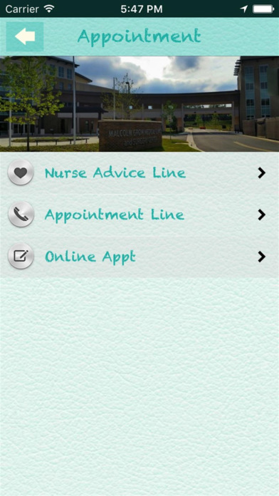 Malcolm Grow Clinics screenshot 3