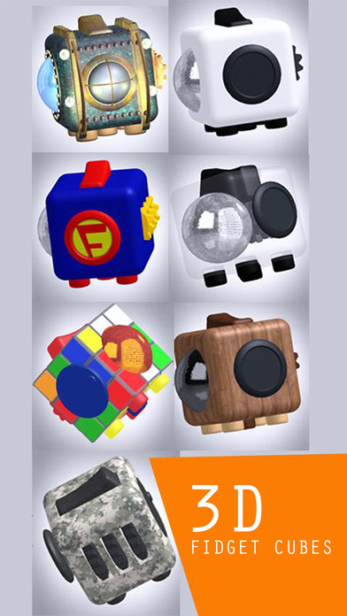 Fidget Cube 3D screenshot 2