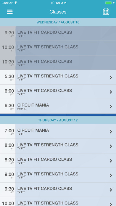 TV Fitness - Michigan screenshot 3