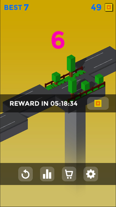 Crossy Bridge! - Endless Arcade Hopper screenshot 3