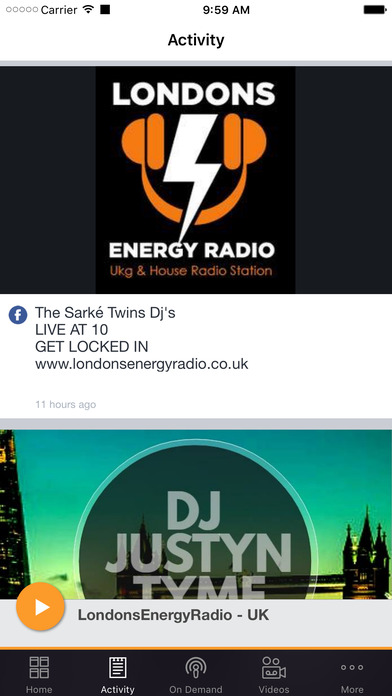 LondonsEnergyRadio - UK screenshot 2