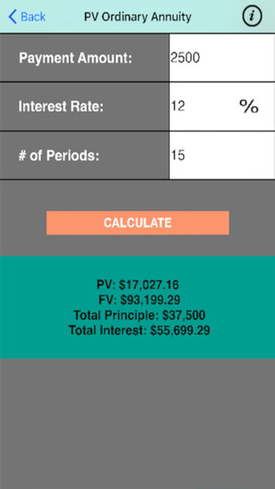 Smart Finance Calculator screenshot 2