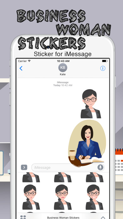 Business Woman Stickers screenshot 2